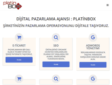 Tablet Screenshot of platinbox.com